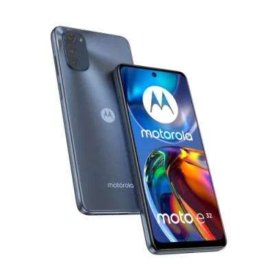 Image of Motorola Moto E32 4G (Slate Grey) 64GB + 4GB RAM Factory Unlocked Smartphone (Renewed)