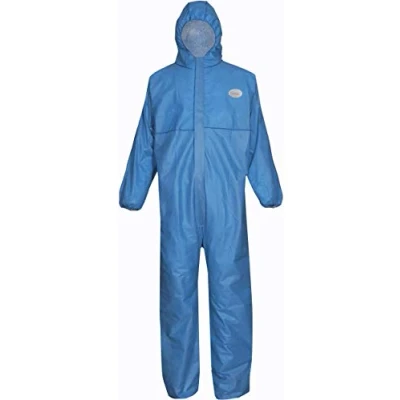 Image of CoverBase SMS 3 Premium Chemical Protection Overall (SMS), Blue (Pack of 50), L, Blaublau, 50