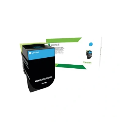 Image of Lexmark 702c Return Program Toner Cartridge Cyan, 70C20C0
