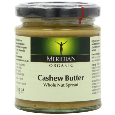Image of Meridian Cashew Butter Smooth Organic 12 X 170G
