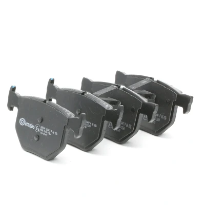 Image of 2475045, 34212413040, 34212413041, 34212475045, 34216776937 Brake pad set BREMBO P 06 056 BMW: X6, X5, X5