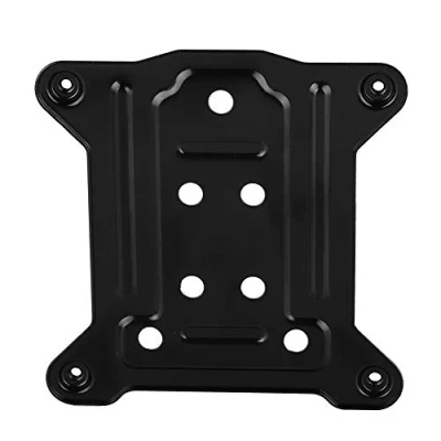 Image of Kafuty Backplate for Intel 115X, Black CPU Fan Cooling Mounting Sheet Plate, Back Iron Plate with M3 Fixed Thread 1150/1151/1155/1156,