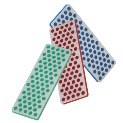 Image of DMT W7EFC Diamond Whetstone Mini Stone Coarse / Fine Extra Set of 3, Grey