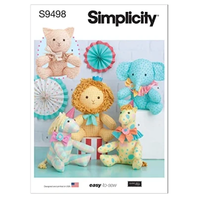 Image of Simplicity SS9498OS UNDEFINED Stuffed Craft OS (ONE Size)