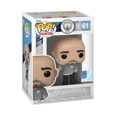 Image of Funko POP! Football: Mancity Pep Guardiola Manchester City FC Collectable Vinyl Figure Gift Idea Official Merchandise Toys for Kids &amp; Adults Sports Fans Model Collectors