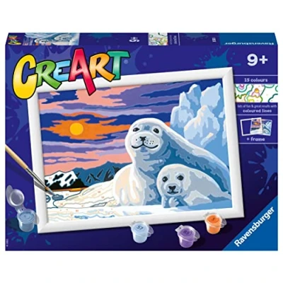 Image of Ravensburger Creart Serie D Classic Ice Seals