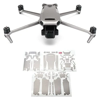 Image of WRAPGRADE Full Skin Stickers Compatible with Mavic 3 / Classic (TITANIUM)