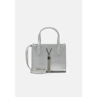 Image of Valentino Bags Divina Handbag, Women&#039;s, Size: One Size, Argento
