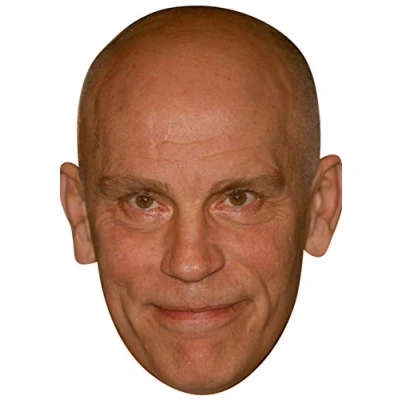 Image of FoxyPrinting John Malkovich Party Face Fancy Dress Celebrity Cardboard Mask