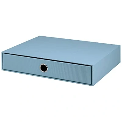 Image of S.O.H.O. 1524452150 A4 Denim Single Drawer Box