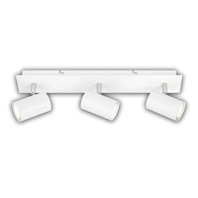 Image of Briloner Isil A ceiling lamp, white, 3 bulb, metal, swivelling