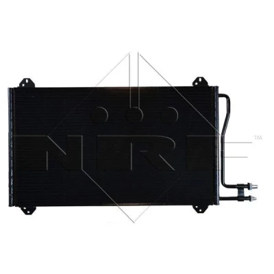 Image of 5104114AA, 5132357AA Condenser NRF EASY FIT 35811 with seal ring 14,5mm 10,2mm 620mm