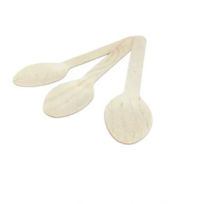 Image of Disposable GREEN® 150pcs Wooden Cutlery Set 50x Forks Spoons Knives 16cm Biodegradable Compostable Eco Friendly Party Picnic