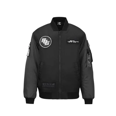 Image of asus ROG Cosmic Bomber Jacket, Black, L