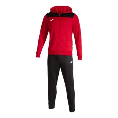Image of Joma Men&#039;s Phoenix Tracksuit, Red Black, 3XL