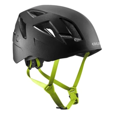Image of EDELRID Zodiac 3R Climbing Helmet Size 55 61 cm (Outer Shell Made from Recycled Ropes), Colour: Night