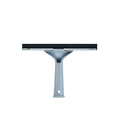 Image of Elliott Multi Purpose Window squeegee perfect for streak free cleaning on Windows, shower screens, cars and mirrors, Aluminium frame housing a 20cm rubber with an ergonomic Grey Handle.