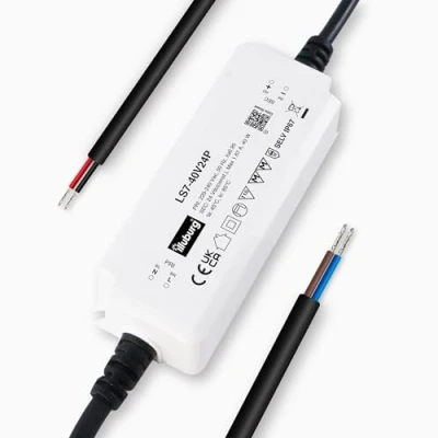 Image of illuburg LED Driver 24V 40W Waterproof IP67 Flickerfree for Strip Light Power Supply Transformer