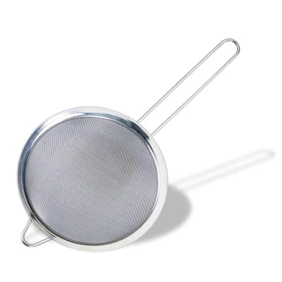 Image of Fackelmann Initial Sieve Stainless Steel, 15.5cm Diameter, Silver