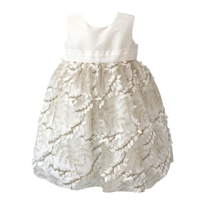 Image of Heritage Baby Special Occasion Dress Off White Size 18 24M