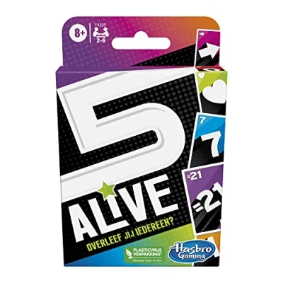 Image of Hasbro Alive Card Game, Children&#039;s Great Family Game from 8 Years, for 2 to 6 Players, Multi