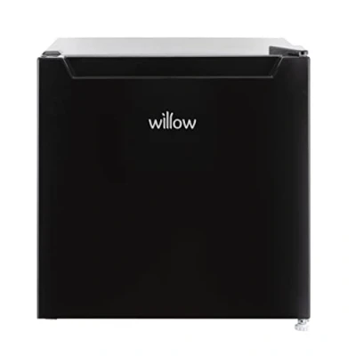 Image of Willow WMF46B 46L Mini Tabletop Fridge with Chill Box, 2 Year Warranty, Adjustable Thermostat, Mark Proof Finish Black