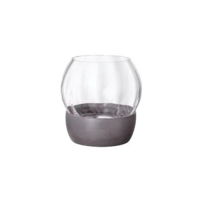 Image of Villeroy &amp; Boch Rose Garden Home tea light holder, 11 cm, crystal glass/concrete