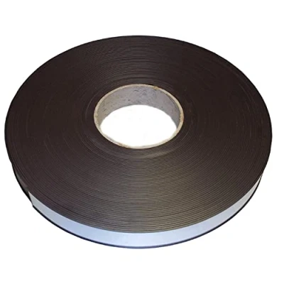 Image of Magnetic Label Holder Roll Labels for Storage boxes, White Cards and Clear Protectors, Board Metal Wall Cabinet Drawer Shelves 30mm high x 10M long