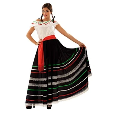 Image of My Other Me 203694 Women&#039;s Mexican Costume, XL (203694)