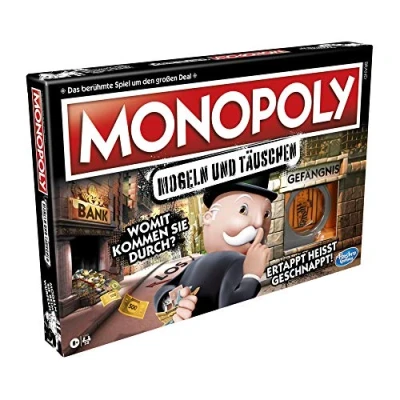 Image of Monopoly Mogeling and Deception, Classic Family Game for Children from 8 Years
