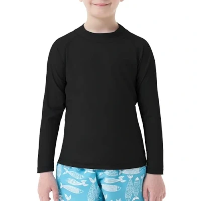 Image of MEETWEE Boy&#039;s Swimsuit Rash Vest Swimming Shirts for Boys Long/Short Sleeve UPF 50+ Sun Protection Guard 5 15 Years