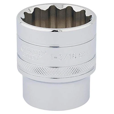 Image of Draper HI TORQ� 12 Point Socket, 1/2&quot; Sq. Dr., 1.3/16&quot;