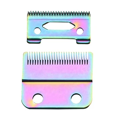 Image of VRMETA New Upgrade Professional Hair Clippers Replacement Blades for Wahl 5 Star Senior Magic Clip Compatible with 8148, 8504, 1919, 2241, 2240, 8591 (Colour)