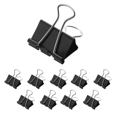Image of Westcott E 10700 00 Foldback Clips 41 mm, Black mm
