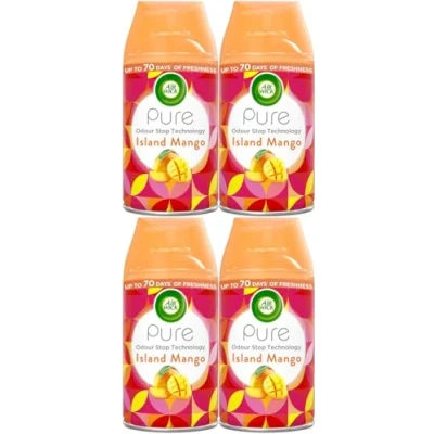 Image of Air Wick Freshmatic 250ml (4 Refills, Island Mango)