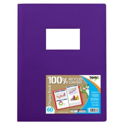 Image of A4 60 Pocket Flexi Display Book Assorted + Free finchley pen (5)