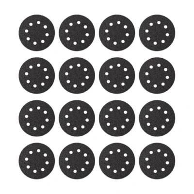 Image of Fein 63717232010 FMM Accy Round Perforated G240 Sanding Sheet, Multi Colour, 240 Grit, 16 Pack