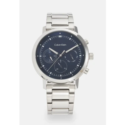 Image of Calvin Klein Analogue Multifunction Quartz Watch for Men with Silver Stainless Steel Bracelet 25200063