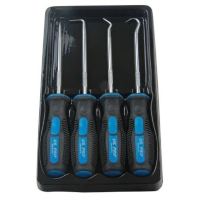Image of US PRO 4pc Short Mini Pick &amp; Hook Set 5034
