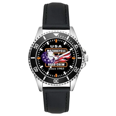 Image of KIESENBERG Gift for Motorcycle Fans Driver Watch L 2320