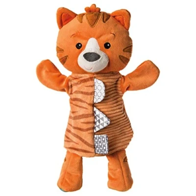 Image of Mary Meyer Baby Einstein First Discoveries Hand Puppet Pal, 33 Centimetres, Tinker Tiger 28021