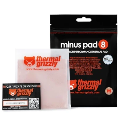 Image of Thermal Grizzly Minus Pad 8 combiné de dissipateurs thermiques W/m·K