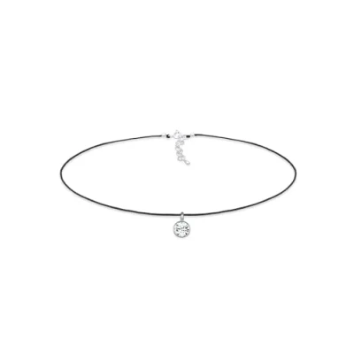 Image of Elli Necklace Choker Crystals 925 Sterling Silver