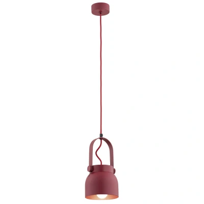 Image of Logan 12cm Dome Pendant Ceiling Light Red