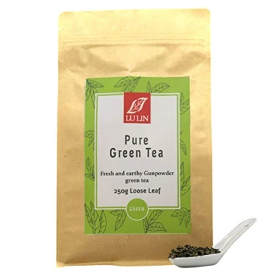 Image of LuLin Teas Pure Green Tea Loose Tea, 250 g