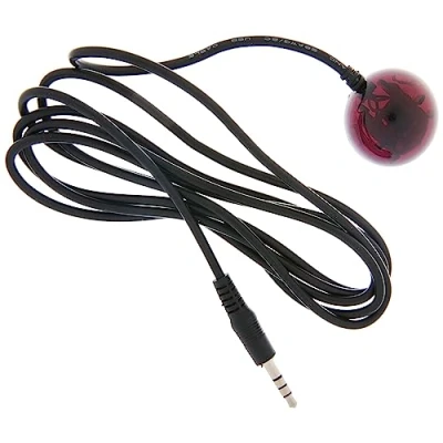Image of Edision 05 00 0017 Jack to IR Cable, Infrared Receiver, Only for Receivers with Input, Black, 1 m