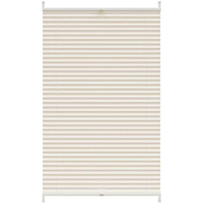 Image of vidaXL Plisse Blind 90x100cm Creme