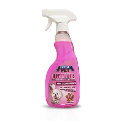 Image of Ultimate Carpet Pet Stain and Odour Remover Spot Treatment Spray 500ml (Bubblegum)