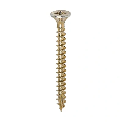 Image of TIMCO Classic Multi Purpose Screws PZ Double Countersunk 4.5 x 45 Gold Box of 200