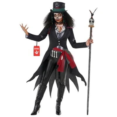 Image of Morph, Voodoo Witch Costume, Costume women, Womens Day of the dead costumes for Outfit Medium